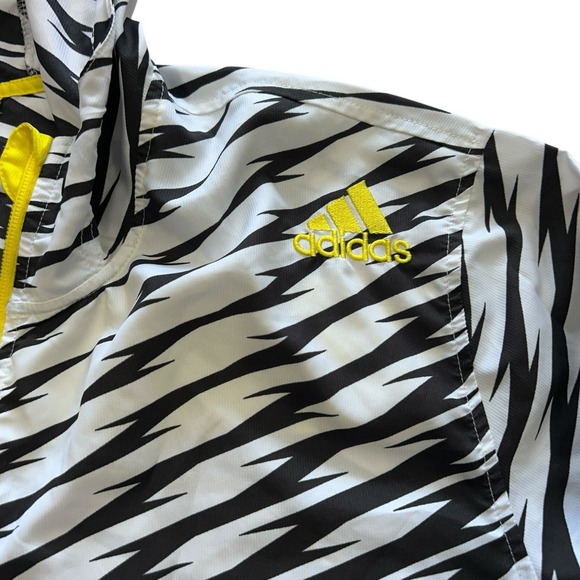 Adidas Men's 2XL Full Zip Jacket Coat Ultimate Shockwave Windbreaker Streetwear - Picture 6 of 10